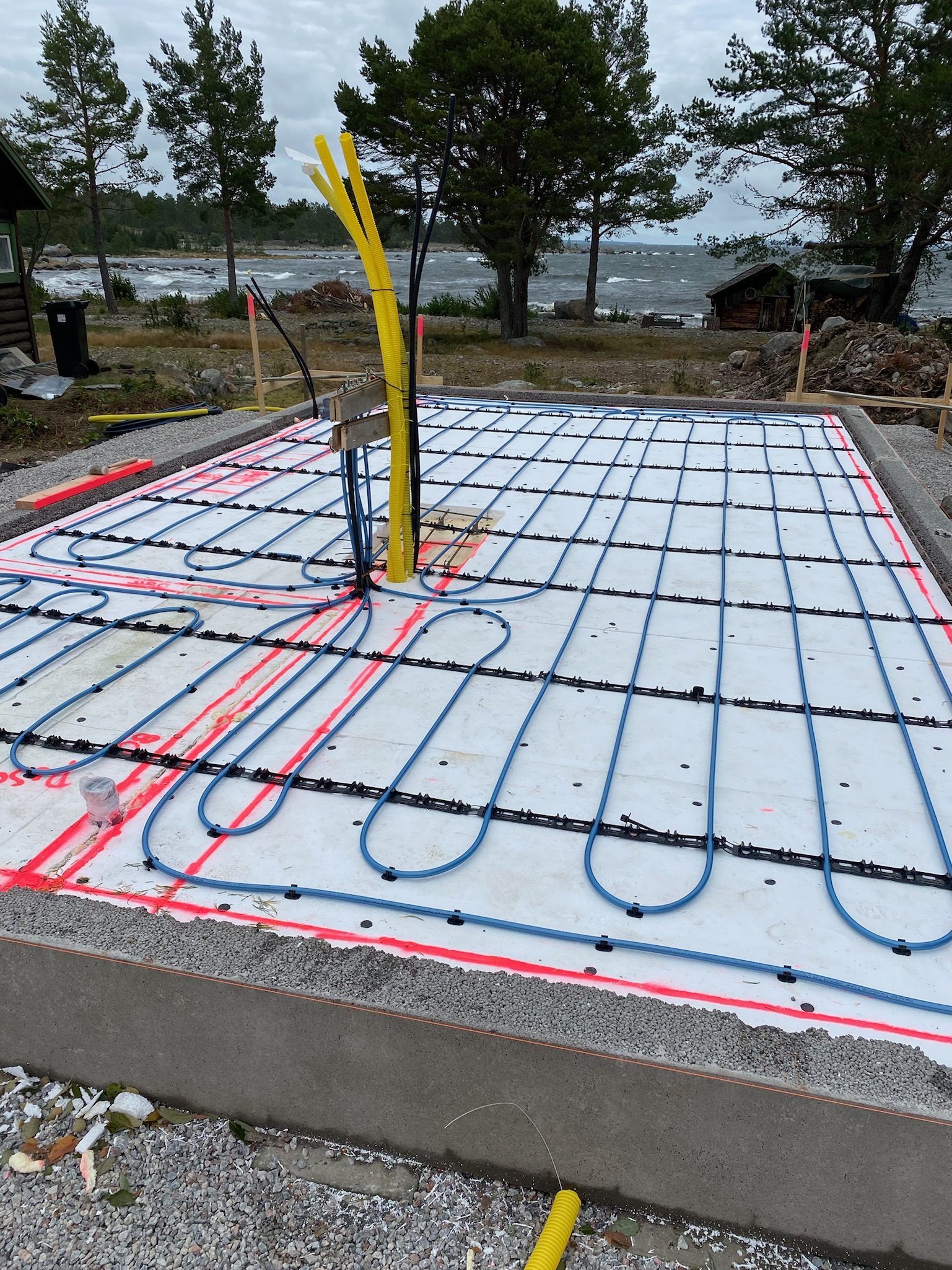 Slutfört VVS-montage i teknisk miljö